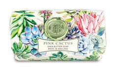 Мыло в бумажной обертке Michel Design Works Pink Cactus Large Bath Soap Bars