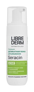 Пенка для умывания для жирной кожи и кожи с акне Librederm Seracin Delicate Foaming Face Wash For Oily and Acne-Prone Skin