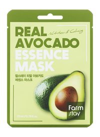 Тканевая маска для лица с экстрактом авокадо FarmStay Real Avocado Essence Mask