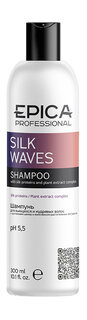 Шампунь для вьющихся и кудрявых волос Epica Professional Silk Waves Shampoo