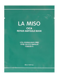 Восстанавливающая ампульная маска с центеллой азиатской La Miso Cica Repair Ampoule Mask