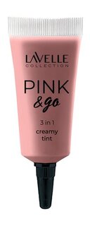 Кремовый тинт для губ и лица Lavelle Collection Pink & Go 3-in-1 Creamy Tint