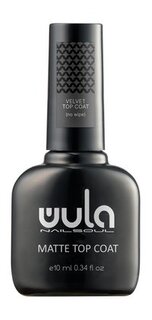 Матовое топовое покрытие для гель-лака Wula Nailsoul Matte Velvet Top Coat