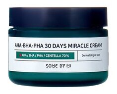 Крем для лица с BHA, AHA и PHA кислотами Some by Mi Aha·Bha·Pha 30 Days Miracle Cream