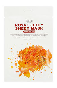 Тканевая маска для лица с экстрактом маточного молочка Tenzero Royal Jelly Sheet Mask