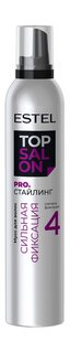 Мусс для волос сильной степени фиксации Estel Top Salon Pro.Стайлинг Мусс для волос Сильная фиксация 4