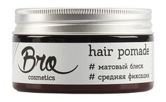 Паста для волос средней фиксации с матовым эффектом Brocosmetics Hair Pomade