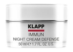 Ночной защитный питательный крем для лица Klapp Immun Night Defence Cream