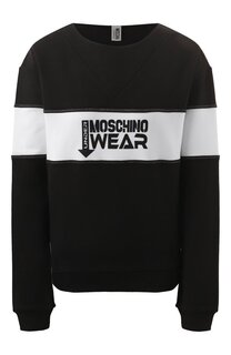 Хлопковый свитшот Moschino