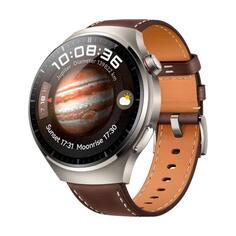 Смарт-часы HUAWEI Watch 4 Pro Titanium/Dark Brown Leather Strap Watch 4 Pro Titanium/Dark Brown Leather Strap