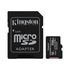 Карта памяти MicroSD Kingston SDCS2/256GB с адаптером SDCS2/256GB с адаптером