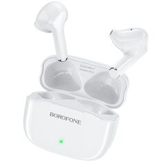 Наушники True Wireless Borofone с микрофоном BE47 Perfecto, белые с микрофоном BE47 Perfecto, белые