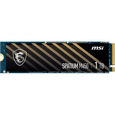 SSD накопитель MSI SPATIUM M450 S78-440L980-P83 1TB M.2 2280 NVMe SPATIUM M450 S78-440L980-P83 1TB M.2 2280 NVMe