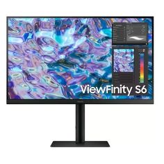 Монитор Samsung ViewFinity S6 27"/IPS/2560x1440/75Гц/черный (S27B610EQI) ViewFinity S6 27"/IPS/2560x1440/75Гц/черный (S27B610EQI)