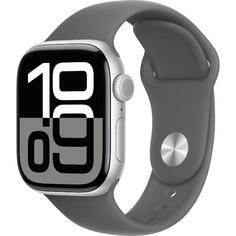 Смарт-часы Apple Watch S10 42mm S/M Silver Stone Gray SB Watch S10 42mm S/M Silver Stone Gray SB