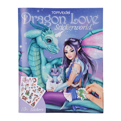 Альбом Топ-модель Stickerworld DRAGON LOVE Depesche