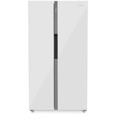 Холодильник ZUGEL ZRSS630W, белое стекло ZRSS630W, белое стекло