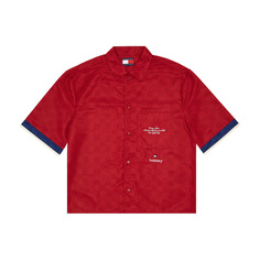 CHECKERBOARD SHORT SLEEVE TWILL SHIRT Tommy Jeans