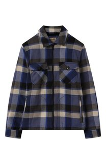 Хлопковая куртка-рубашка Woolrich