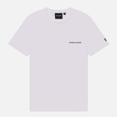 Мужская футболка Lyle & Scott Embroidered Script Logo Regular Fit