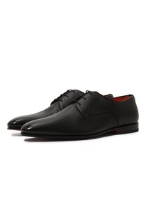 Кожаные дерби Santoni