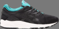 Кроссовки gel kayano trainer evo black teal Asics, черный