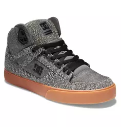 Кроссовки DC Shoes "Pure High-Top WC TX", цвет Carbon/Gum