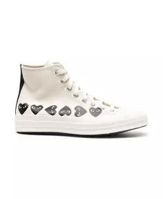 Кроссовки Multi Hearts Chuck 70 Comme Des Garçons Play, белый