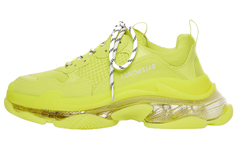 Кроссовки мужские Balenciaga Triple S на шнурках, желтый