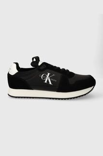 Кроссовки RUNNER SOCK LACEUP NY-LTH Calvin Klein Jeans, черный