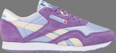 Кроссовки wmns classic nylon archive frozen lilac Reebok, фиолетовый