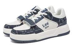 Кроссовки Lee Skateboarding Shoes Men Low-top, темно-синий