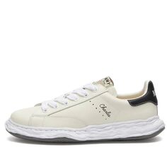 Maison Mihara Yasuhiro Charles Original Sole Low Leather Sne, белый