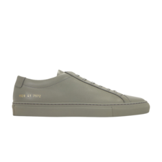 Кроссовки Common Projects Achilles Low Cobalt Grey, серый