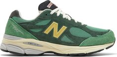 Кроссовки Teddy Santis x 990v3 Made in USA Green Gold, зеленый New Balance