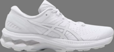 Кроссовки wmns gel kayano 27 triple white Asics, белый