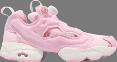 Кроссовки instapump fury light pink Reebok, розовый