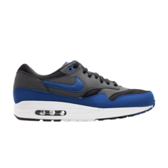 Кроссовки Nike Air Max 1 Essential Dark Royal Anthracite, черный