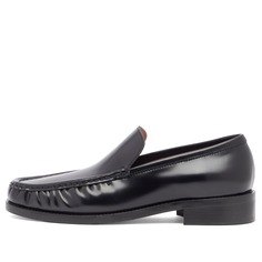 Туфли броги Acne Studios Boafer Light Loafer, черный