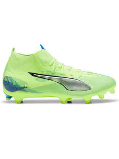 Бутсы scarpe calcio ultra 5 match Puma, зеленый