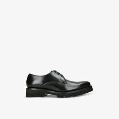 Туфли-Дерби Gardener из кожи со шнуровкой Grenson, черный