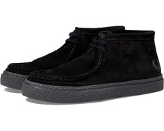 Кроссовки Fred Perry Dawson Mid Suede, черный