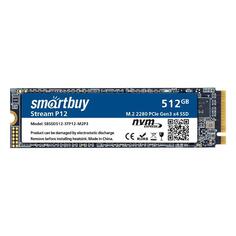 SSD накопитель Smartbuy Stream P12 512GB TLC NVMe PCIe3 SBSSD512-STP12-M2 Stream P12 512GB TLC NVMe PCIe3 SBSSD512-STP12-M2